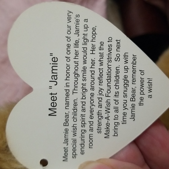 Make a Wish Bear and extras Plush bundle of 3 - Picture 8 of 13